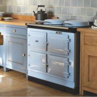 Gas 4 Oven (plus module) Conventional Flue in Pewter